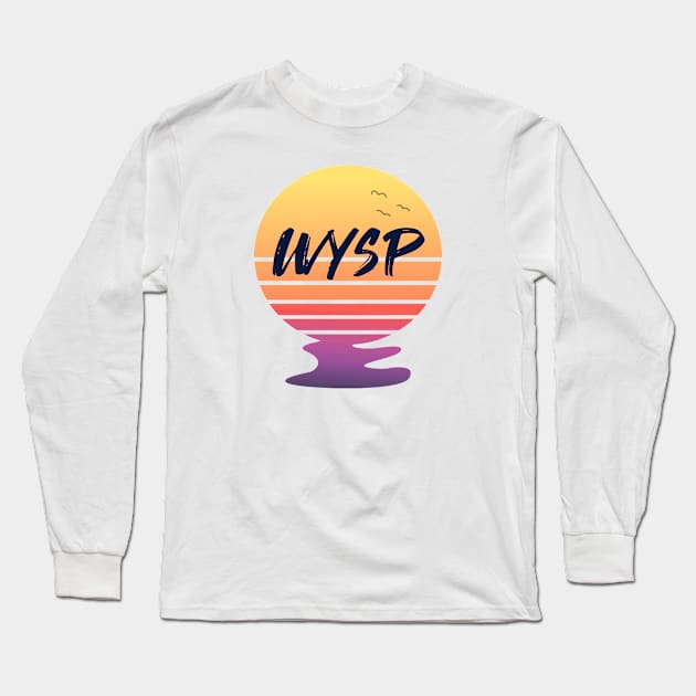 Sunset WYSP Long Sleeve T-Shirt by WYSP